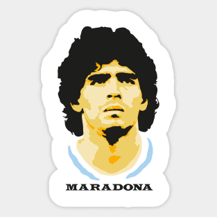 Maradona Sticker